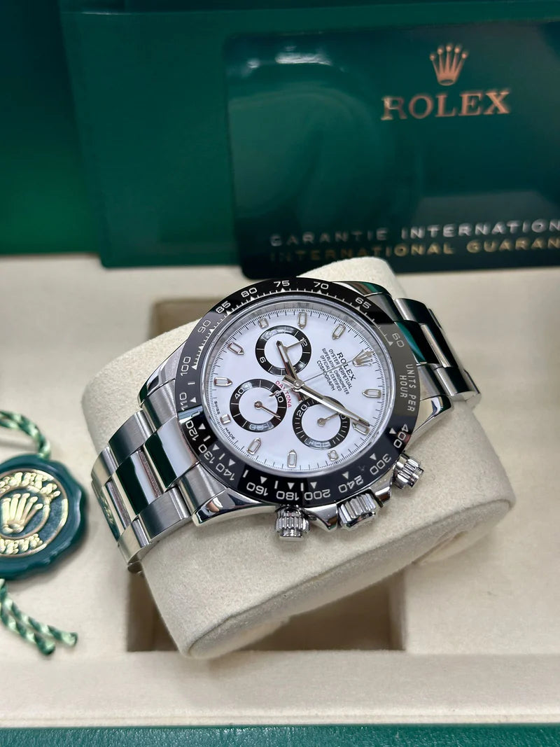 Rolex Cosmograph Daytona 40mm Ceramic Bezel White "Panda"