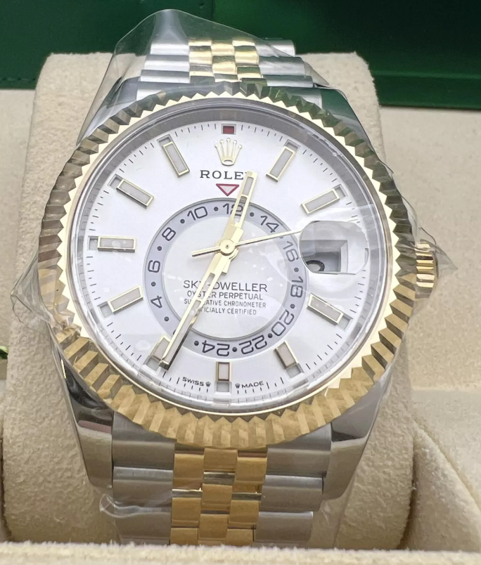 Rolex Sky-Dweller Gold White Jubilee