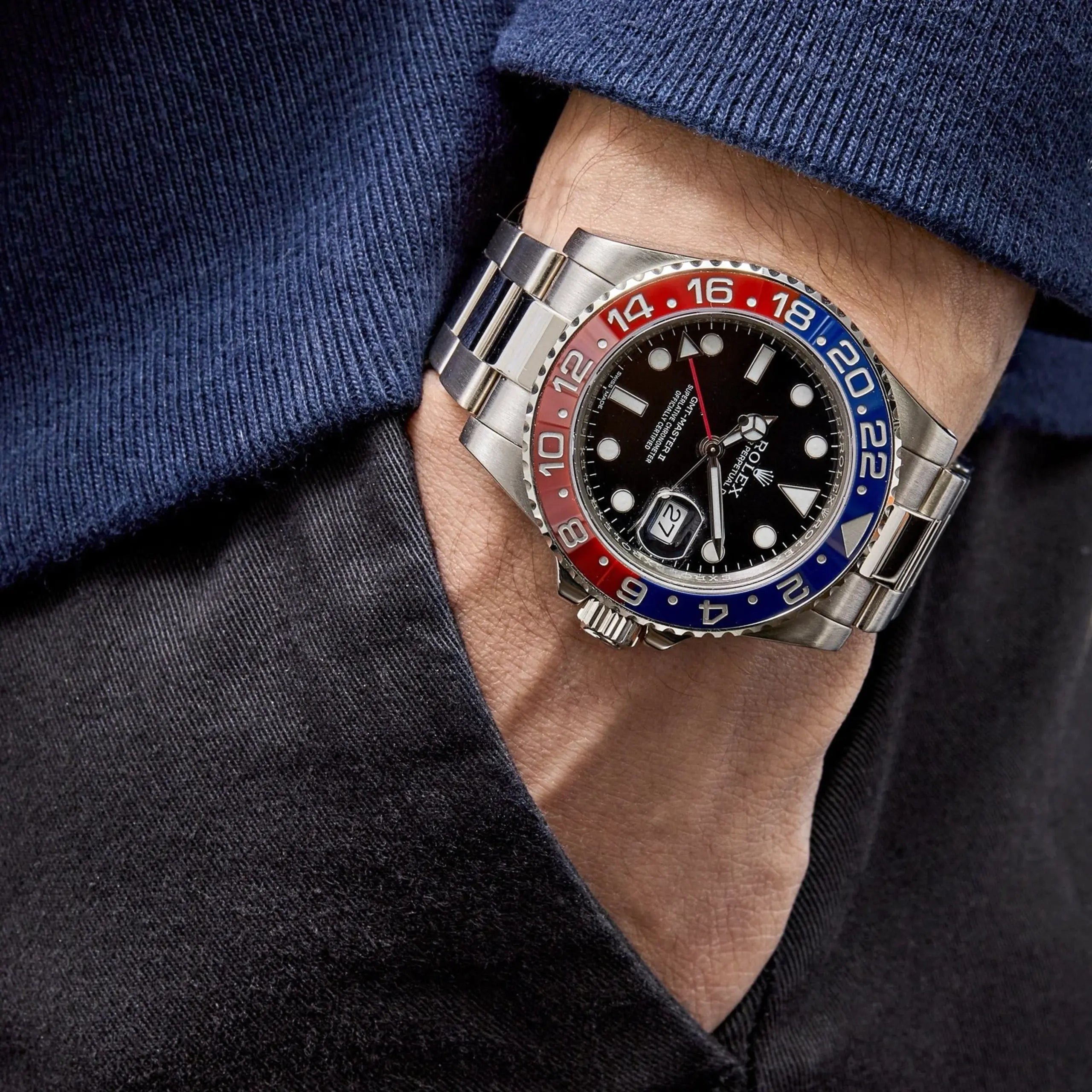 RLX GMT-Master II 116719BLRO