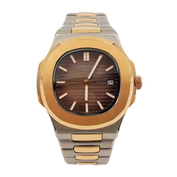 Patek Philippe A384EAP Rosegold Silver Brown Dial