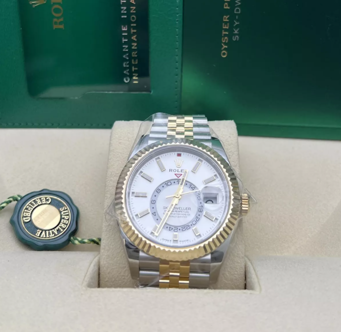 Rolex Sky-Dweller Gold White Jubilee