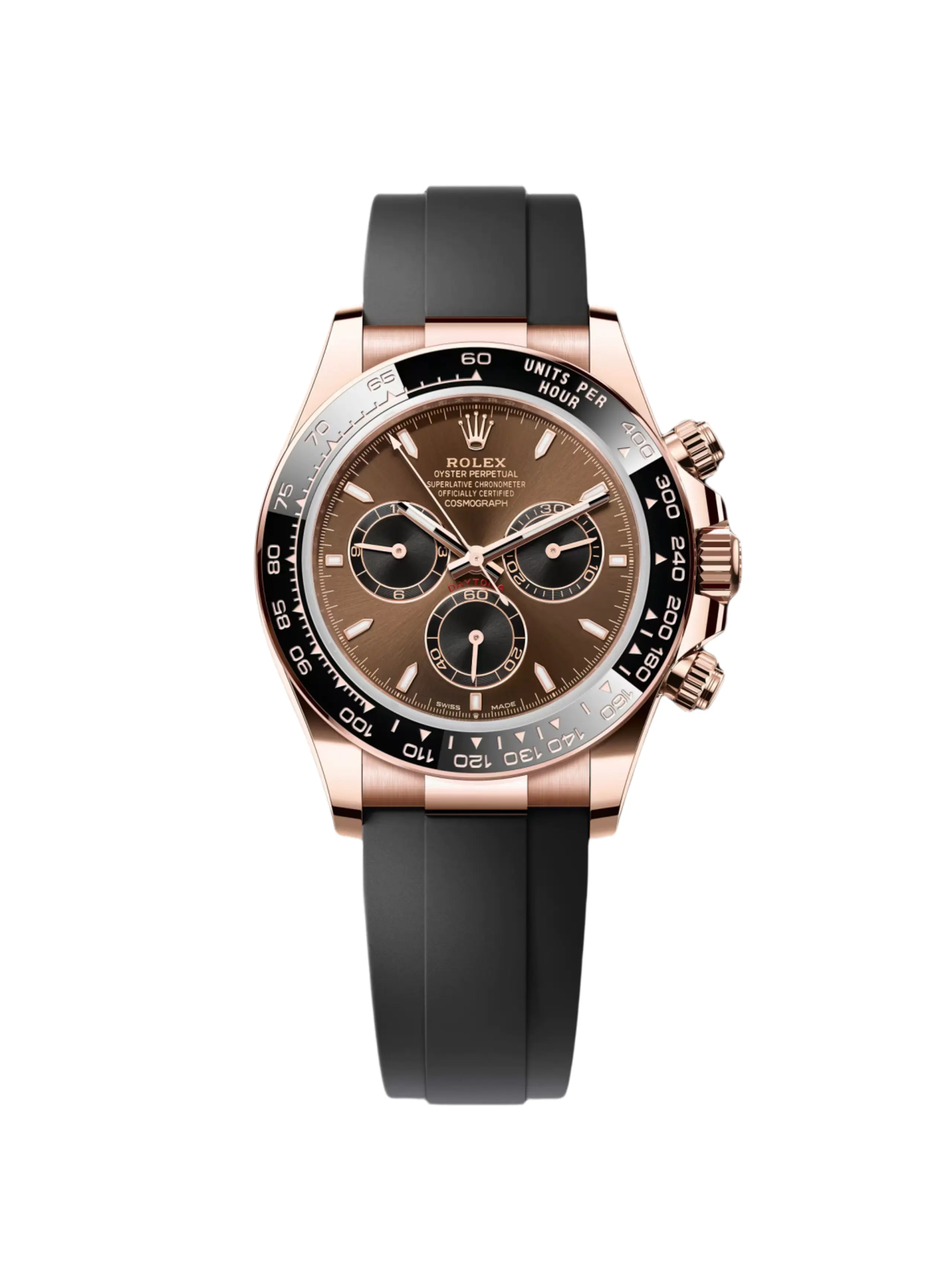 Rolex Daytona Rose Gold Chocolate & Black Dial