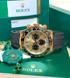 Rolex Daytona Yellow Gold Golden Black Dial