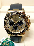Rolex Daytona Yellow Gold Golden Black Dial