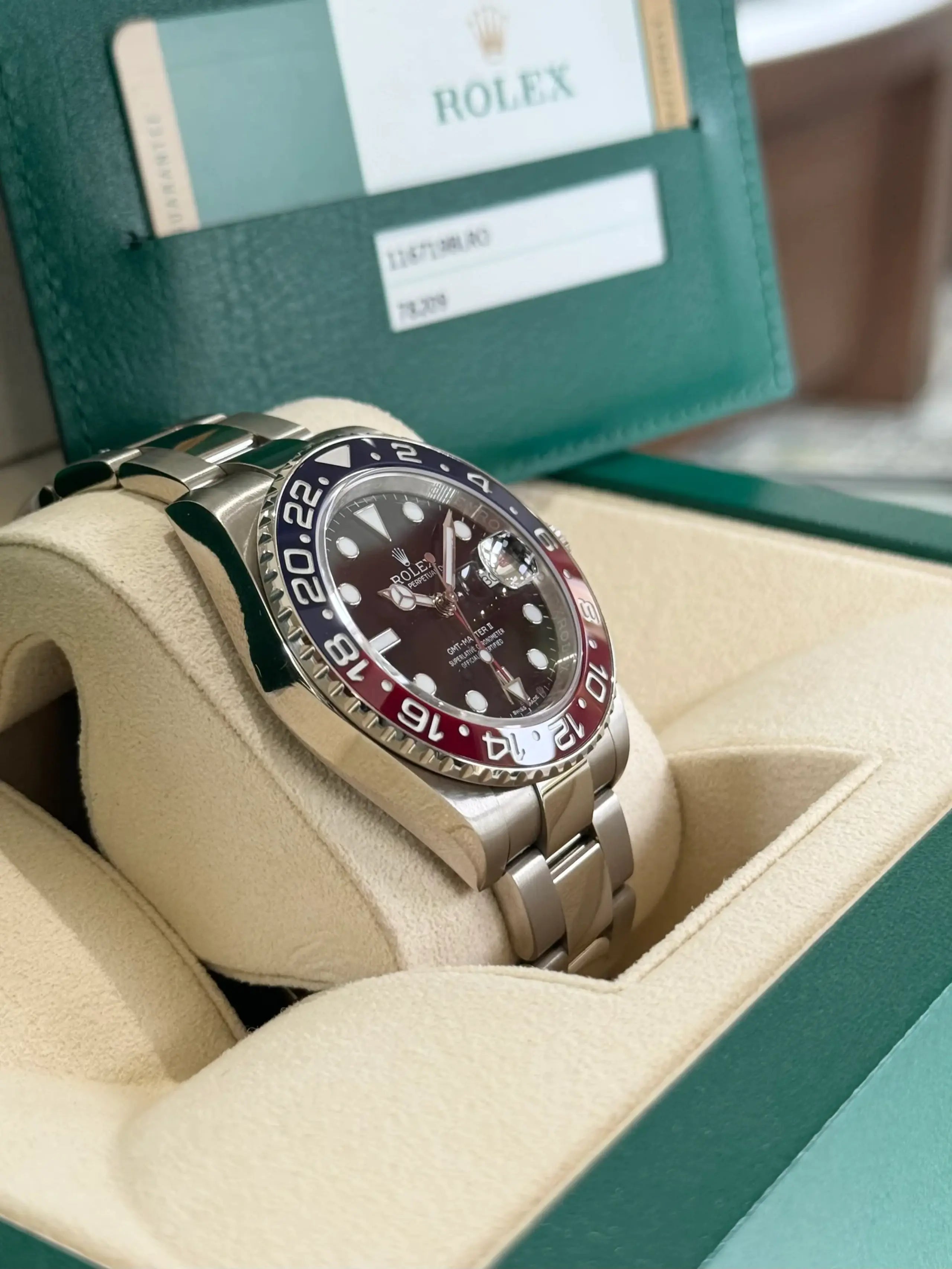 RLX GMT-Master II 116719BLRO