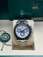 Rolex Cosmograph Daytona 40mm Ceramic Bezel White "Panda"
