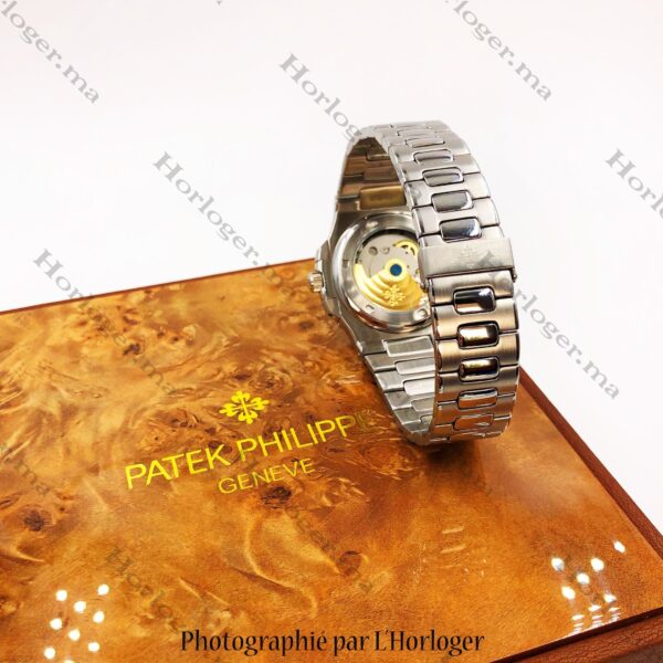 Patek Philippe Silver Blue Dial