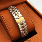 Patek Philippe A384EAP Rosegold Silver Brown Dial
