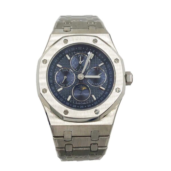 Audemars Piguet Quantième Perpétual Silver Blue dial