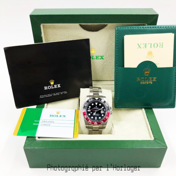 ROLEX GMT master II Coca