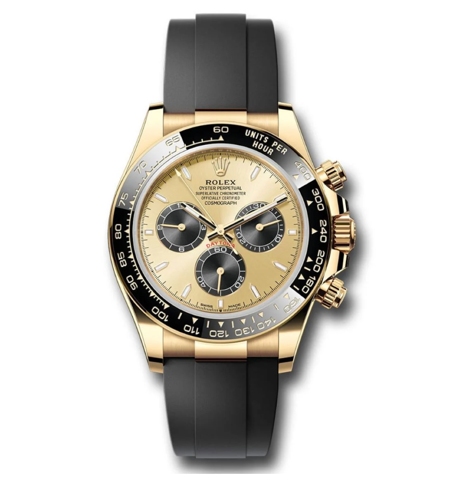 Rolex Daytona Yellow Gold Golden Black Dial