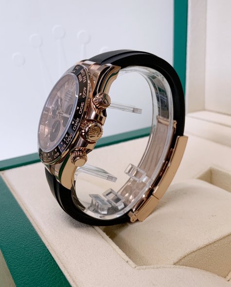 Rolex Daytona Sundust Black Oysterflex