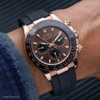Rolex Daytona Rose Gold Chocolate & Black Dial