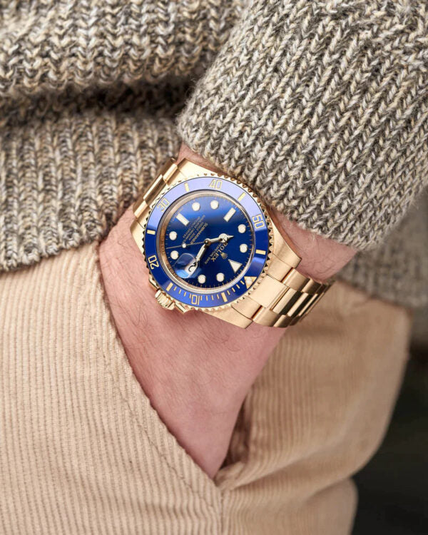 Rolex submariner Yellow and Gold