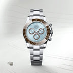 Rolex Daytona Platinum Ice Blue Transparent
