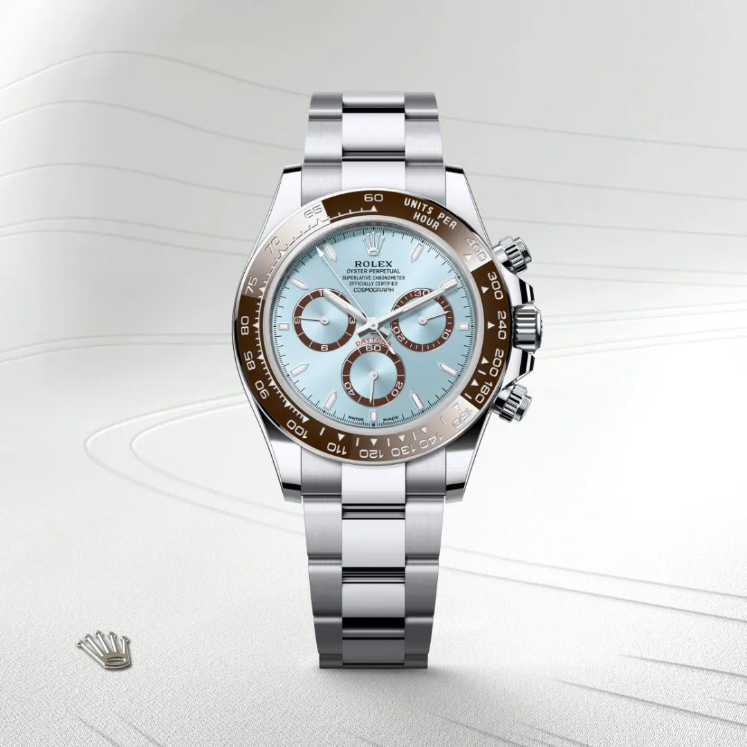 Rolex Daytona Platinum Ice Blue Transparent