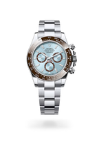 Rolex Daytona Platinum Ice Blue Transparent