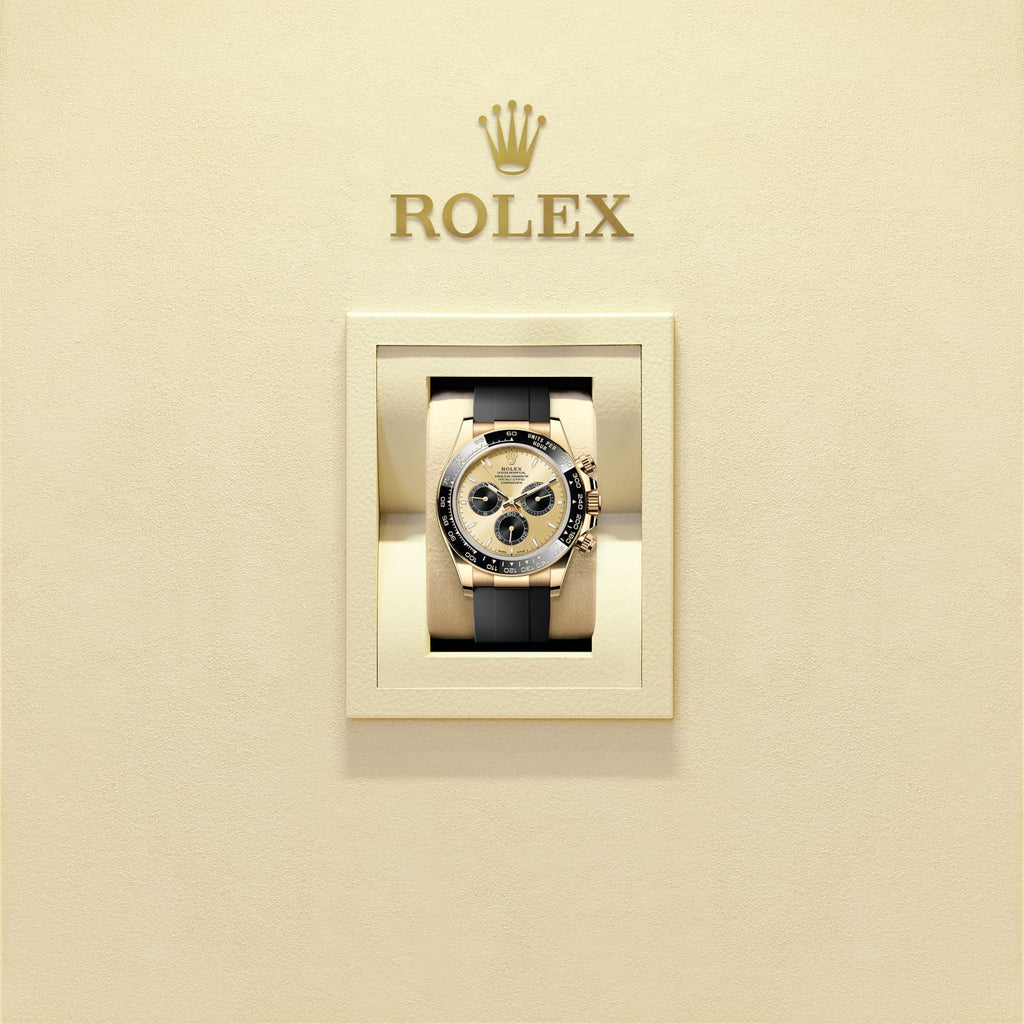 Rolex Daytona Yellow Gold Golden Black Dial