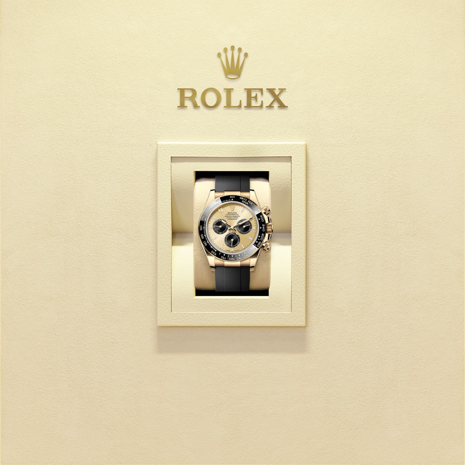Rolex Daytona Yellow Gold Golden Black Dial