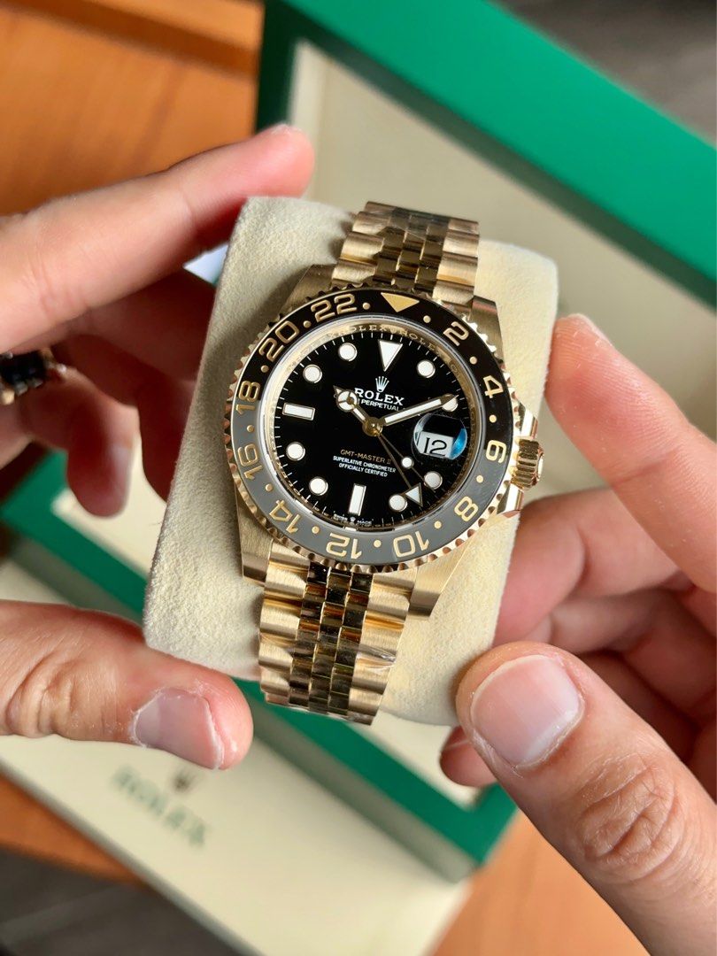 Rolex GMT-Master II Two Tone FULL GOLD