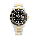 ROLEX SUBMARINER BLACK AND GOLD